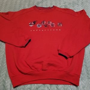 Vintage made in USA sweater shirt large women's